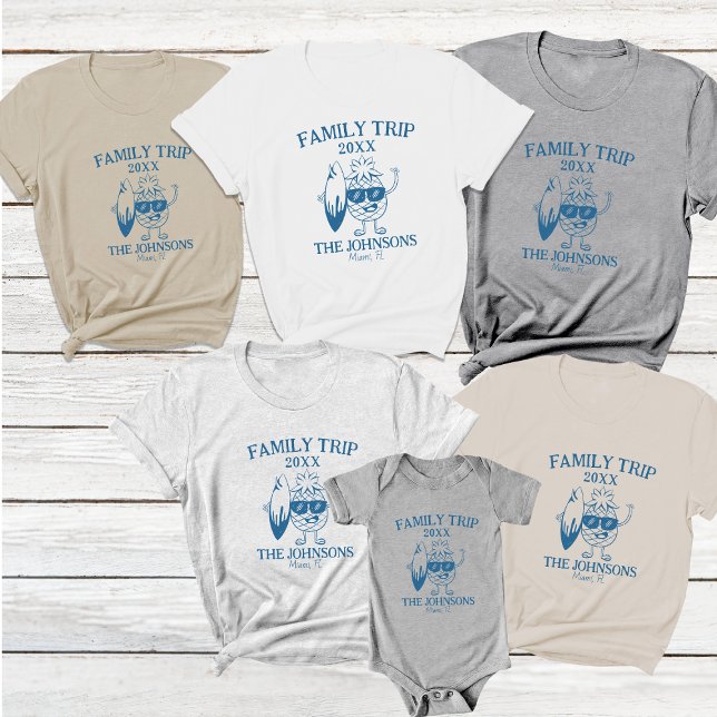 Camiseta Triblenda Playa de Mateo Familiar 2024 para Vacaciones Perso (Subido por el creador)