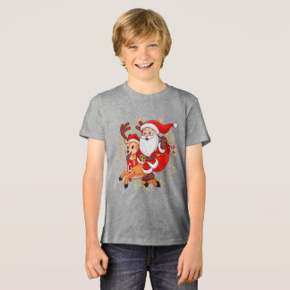 Camiseta Triblenda **"Playful Santa Claus Design – Fun and Festive Ch