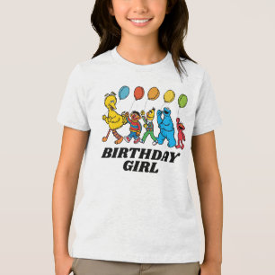 Camiseta Triblenda Plaza Sésamo   Globos Fiestas