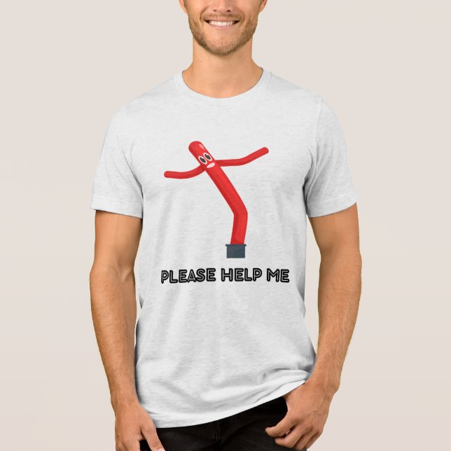 Camiseta Triblenda Please Help Me (Anverso)