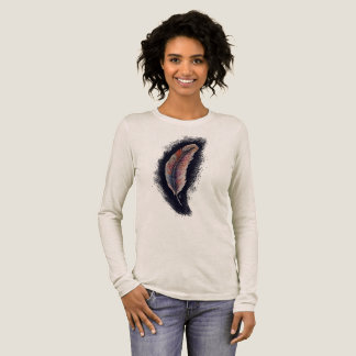 Camiseta Triblenda Pluma acuarela