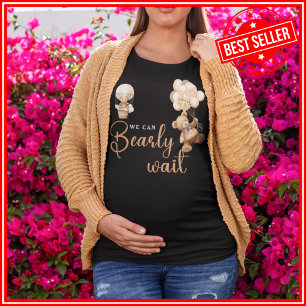 Camiseta Triblenda Podemos esperar a tiempo Baby Shower NEUTRAL