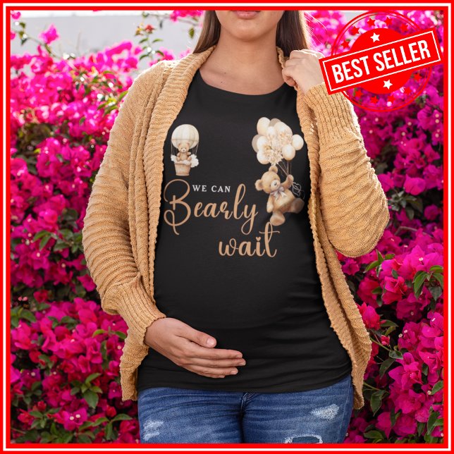 Camiseta Triblenda Podemos esperar a tiempo Baby Shower NEUTRAL (Subido por el creador)