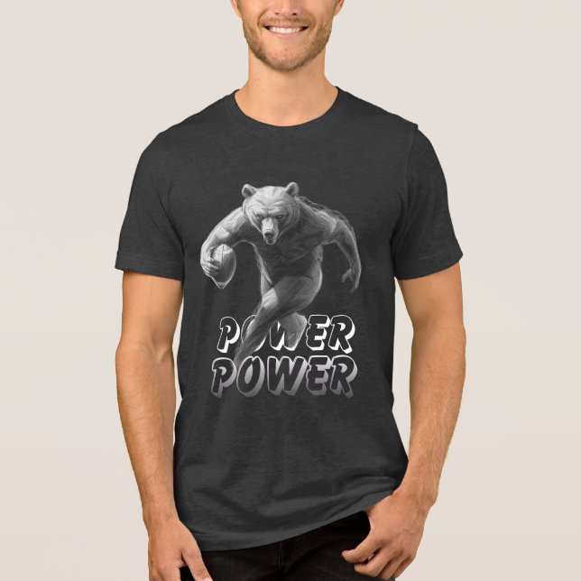 CAMISETA TRIBLENDA PODER  (Anverso)