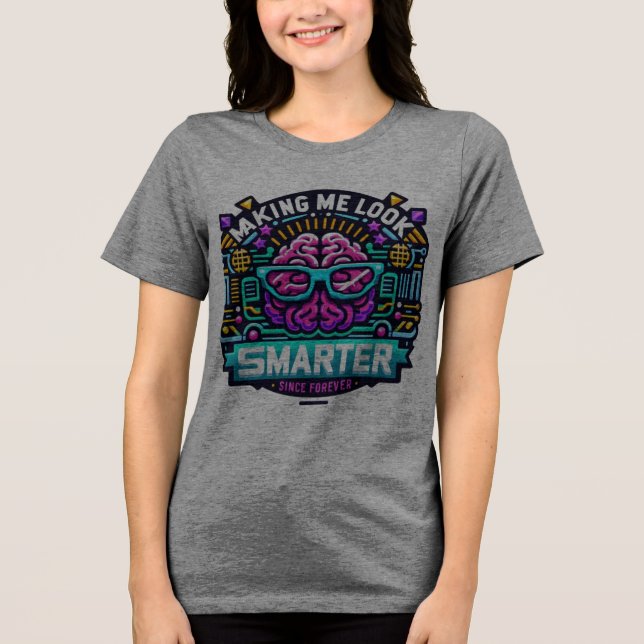 Camiseta Triblenda Poder cerebral (Anverso)