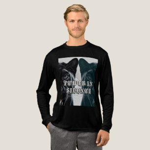 Camiseta Triblenda Poder de Jaguar Negro en Silencio – Salvaje Audaz