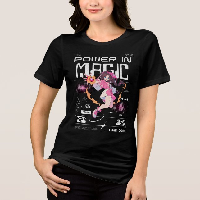 Camiseta Triblenda Poder de la magia (Anverso)