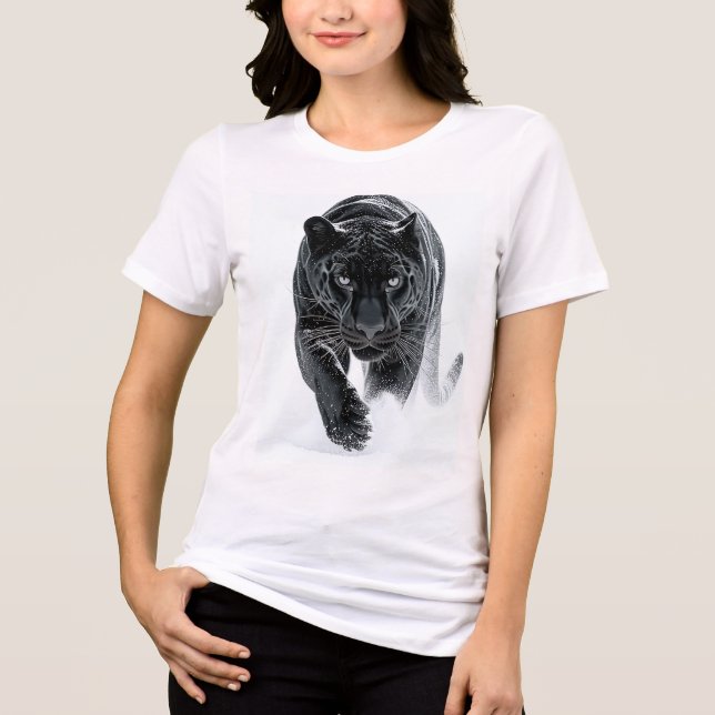 Camiseta Triblenda Poder Primal 002 – Pantera Negra (Anverso)