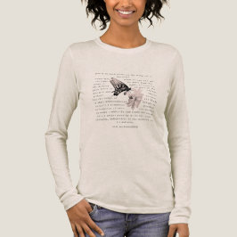 Camiseta Triblenda Poesía Pintada Suavemente–Manga Larga de H.G. Alex
