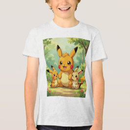 Camiseta Triblenda Pokémon und seine Treue Freunde