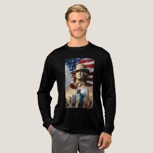 Camiseta Triblenda Política de los Estados Unidos
