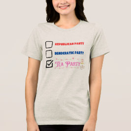 Camiseta Triblenda Política Fiesta del té
