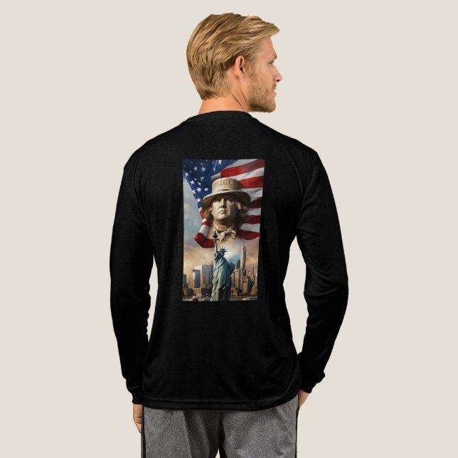 Camiseta Triblenda Politik of USA (Reverso Completo)