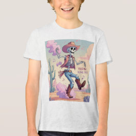 Camiseta Triblenda Polvo de Hueso Yeehaw: ¡levantando diversión en el