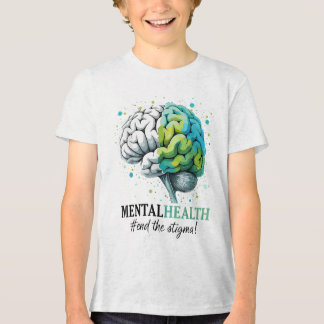 Camiseta Triblenda Poner Fin Al Estigma De La Salud Mental A La Enfer