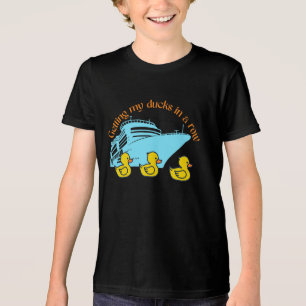 Camiseta Triblenda Poniendo mis patos de crucero en fila