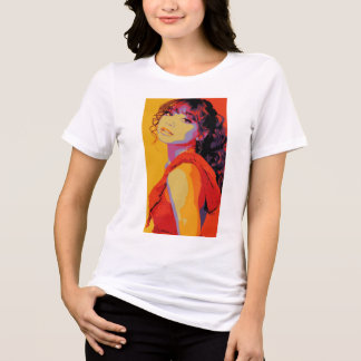 Camiseta Triblenda Pop Art Chique Girl