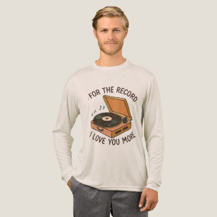 Camiseta Triblenda Por el registro: Te amo más 💖