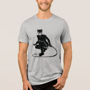 Camiseta Triblenda Pose de pincel de tinta de la mujer de la mujer de