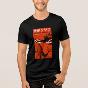 Camiseta Triblenda Póster Retro de Película Japonesa