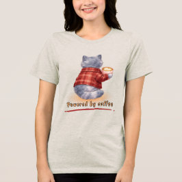 Camiseta Triblenda Powered by Coffee