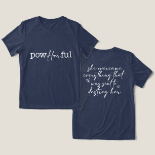 Camiseta Triblenda PowHER inspirador