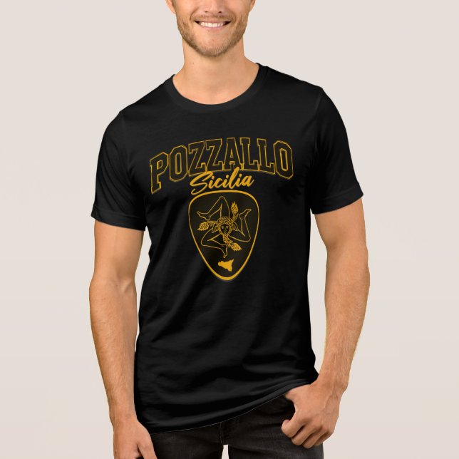 Camiseta Triblenda Pozzallo Sicilia T-Shirt (Anverso)