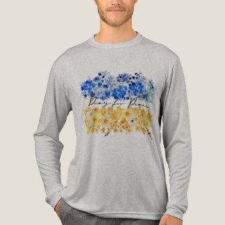 Camiseta Triblenda Pray for Peace. I stand with Ukraine.
