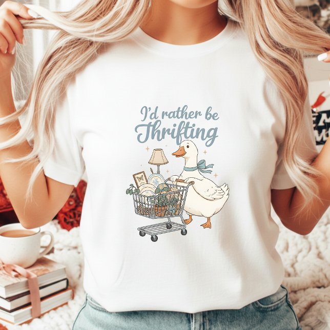 Camiseta Triblenda Prefiero ir de compras de segunda mano Estética vi (Subido por el creador)