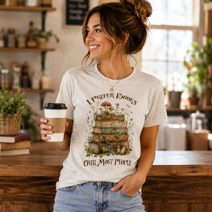 Camiseta Triblenda Prefiero los libros a la mayoría de la gente