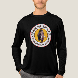 Camiseta Triblenda Pregúntame sobre biología evolutiva Mamut lanudo