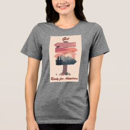 Camiseta Triblenda Prepárate para la camiseta con triple mezcla de av