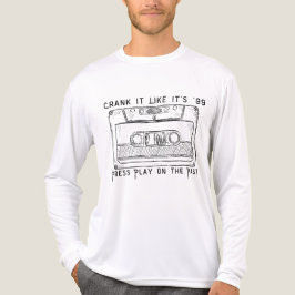 Camiseta Triblenda Press Play on the Past – 90s Stereo Soul Retro Cas