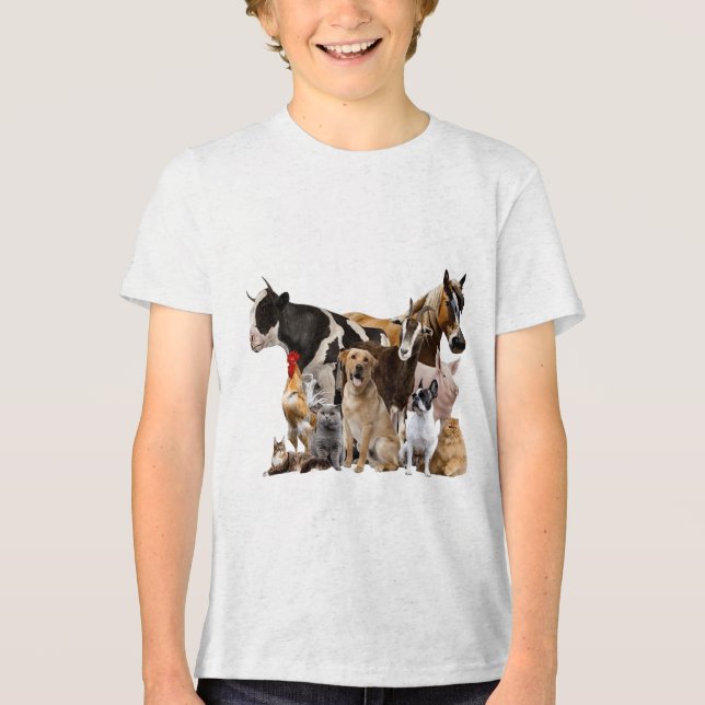 Camiseta Triblenda Prima de sensibilización sobre la enfermedad del h (Anverso)