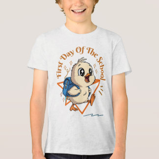 Camiseta Triblenda Primer día de la escuela