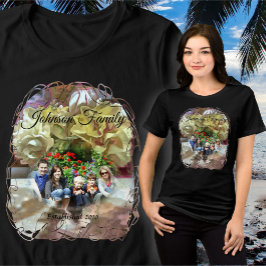 Camiseta Triblenda Primeras flores de primavera de familia PCM1