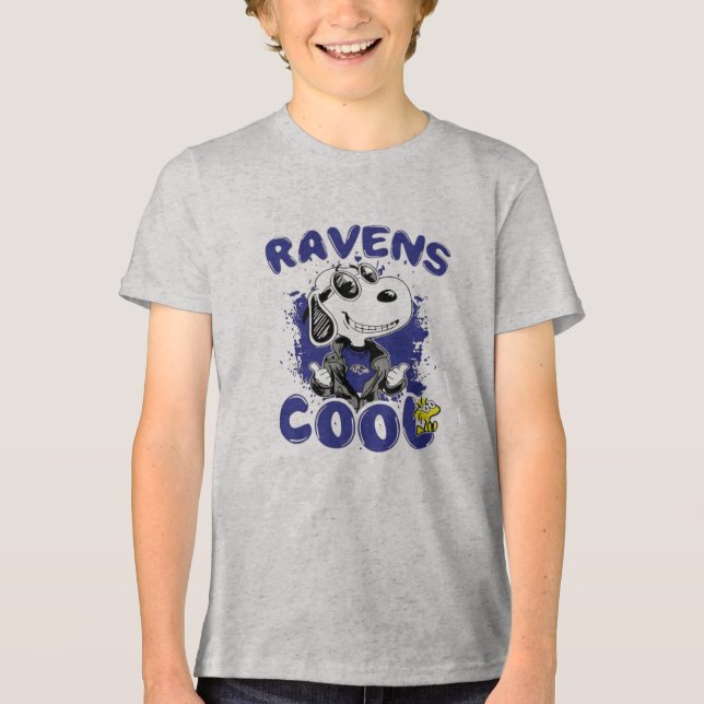 Camiseta Triblenda print character cool crows (Anverso)