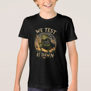 Camiseta Triblenda Probamos al amanecer divertido maestro de escuela