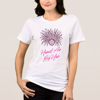Camiseta Triblenda Problemas de verano: aire húmedo y cabello grande 