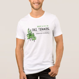 Camiseta Triblenda Profesional de recorte de árbol