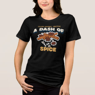 Camiseta Triblenda Profesor de cocina con un toque de especias