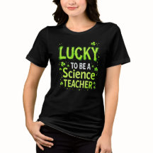 Profesora de Ciencia Afortunada