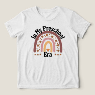 Camiseta Triblenda Profesora de preescolar vuelve a la escuela preesc