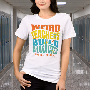 Camiseta Triblenda Profesores Raros Construyen Carácter