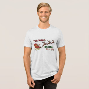 Camiseta Triblenda Profesores Sleigh Navidades