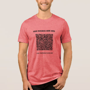 Camiseta Triblenda Promocion de tu sitio web de nombres comerciales d