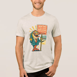 Camiseta Triblenda Propaganda de Pescado Tonto – Sátira de “La Caza e