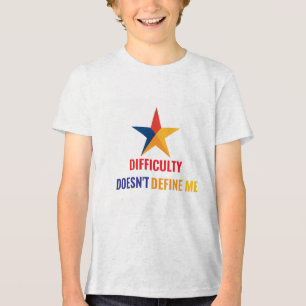 Camiseta Triblenda Prosperar con TDAH* DIFICULTAD no me define