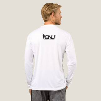 Camiseta Triblenda Protector seguro IonU Gold Shield con logotipo neg