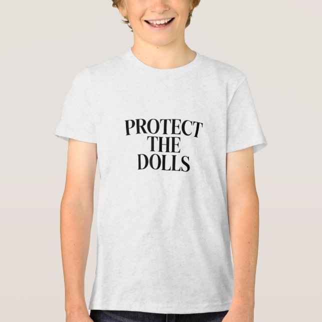 Camiseta Triblenda Proteger a las muñecas Hombres Mujeres (Anverso)